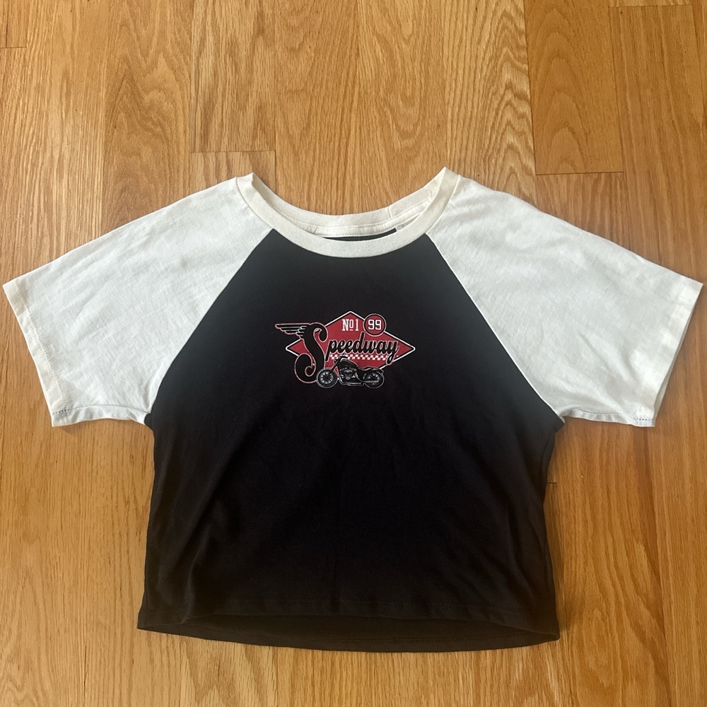 PAC SUN Speedway Graphic Women's Raglan Tee